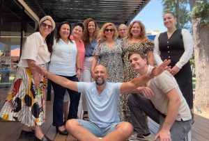 חברי הזירה בתמונת סיום מפגש